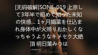 [无码破解]SONE-019 上京して3年半で初めて知った未知の快感… 1ヶ月媚薬を仕込まれ身体中が火照りおかしくなっちゃうようなキメセク大絶頂 明日葉みつは