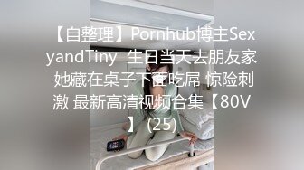 【自整理】Pornhub博主SexyandTiny  生日当天去朋友家 她藏在桌子下面吃屌 惊险刺激 最新高清视频合集【80V】 (25)