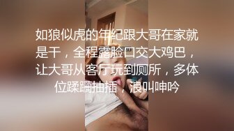 如狼似虎的年纪跟大哥在家就是干，全程露脸口交大鸡巴，让大哥从客厅玩到厕所，多体位蹂躏抽插，浪叫呻吟