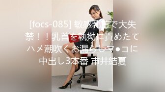 [focs-085] 敏感乳首で大失禁！！乳首を執拗に責めたてハメ潮吹くお漏らしマ●コに中出し3本番 市井結夏