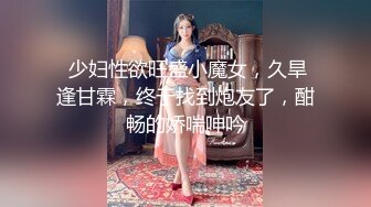  少妇性欲旺盛小魔女，久旱逢甘霖，终于找到炮友了，酣畅的娇喘呻吟